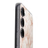 White Rose Gold Marble Galaxy S25 Skin